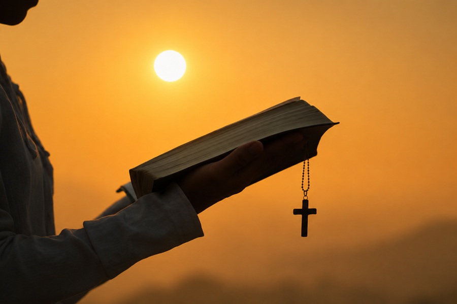 sunset bible verse