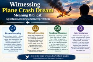 Witnessing Plane Crash Dream Meaning Biblical