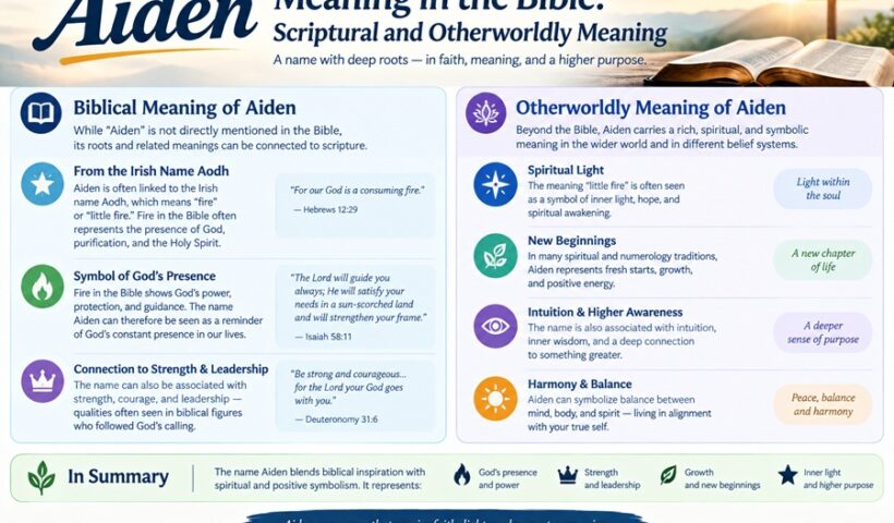 Aiden Meaning in the Bible