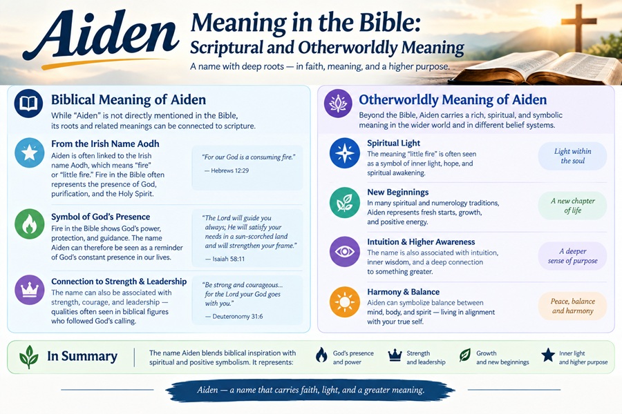 Aiden Meaning in the Bible