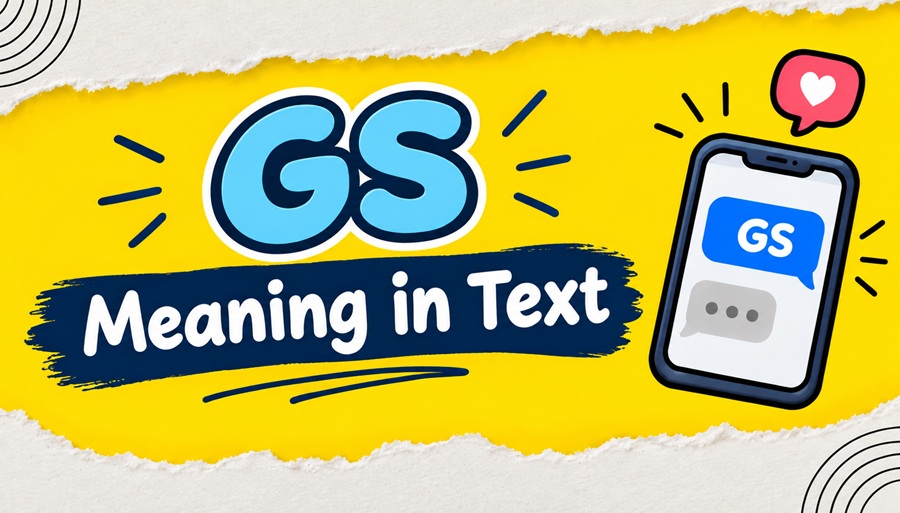 GS Meaning in Text