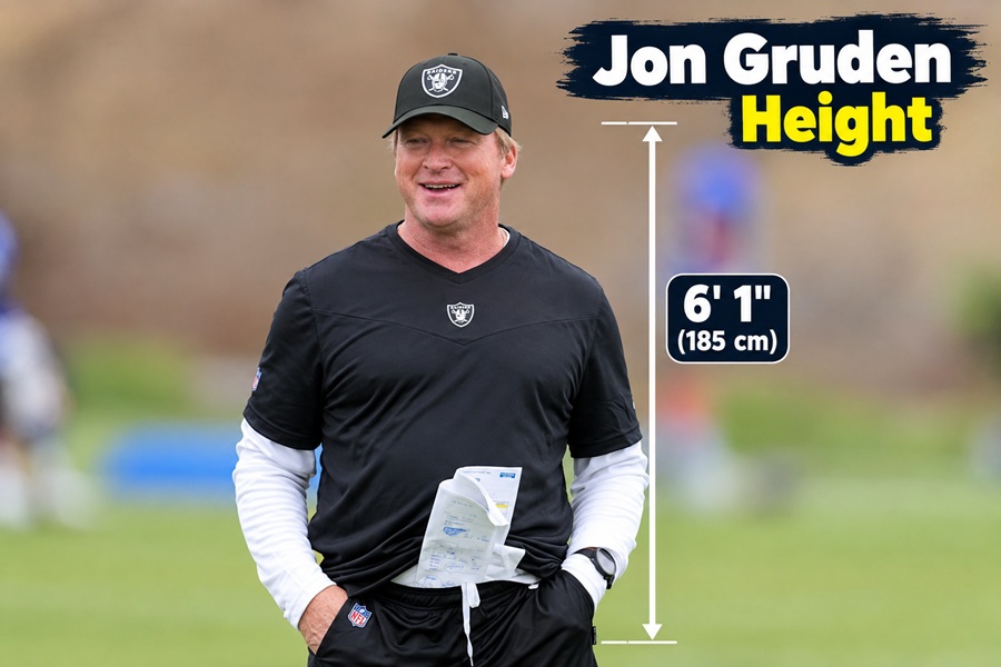 Jon Gruden Height
